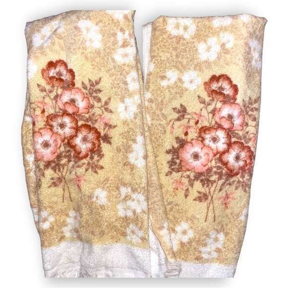 Vintage Bath Vintage Midcentury Bath Towel Set Poshmark